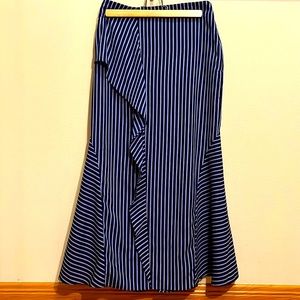 Banana Republic ruffles maxi skirt